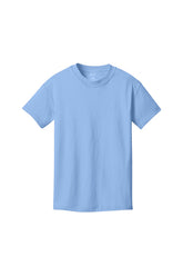 Port & Company® Youth Core Cotton Tee - Light Blue